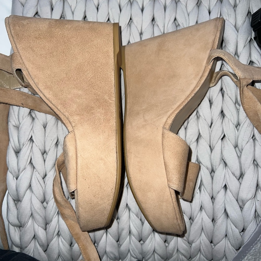 Stuart Weitzman BRAND NEW!! Tie up wedges - Picture 6 of 9